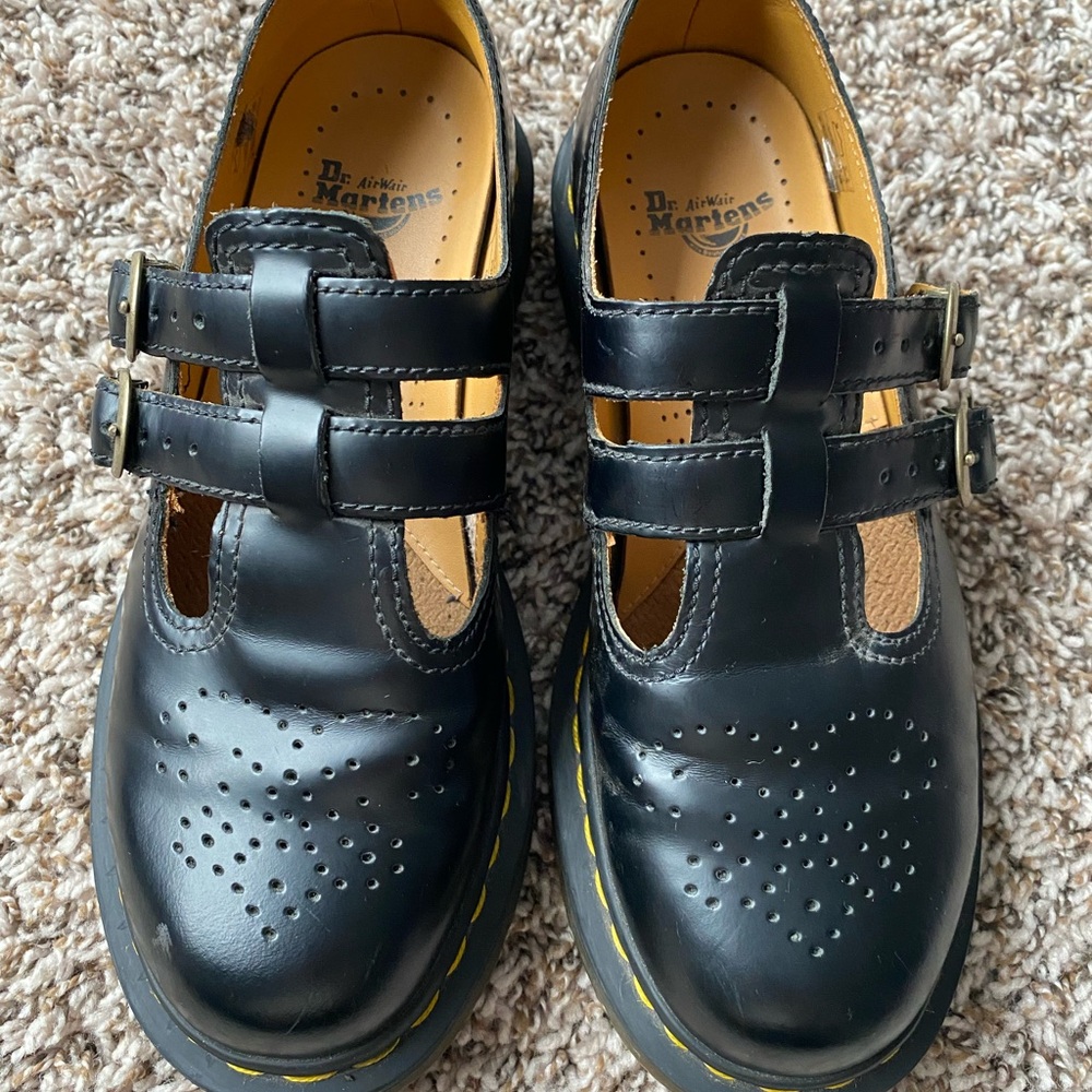 Doc martens double strap Mary Jane